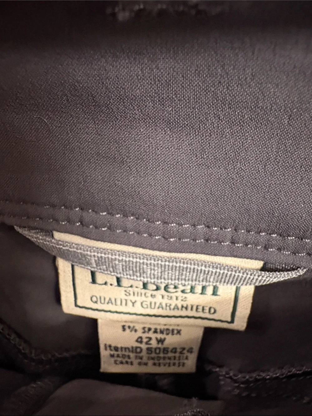 L.L. Bean Men's Cargo Shorts — Charcoal Gray